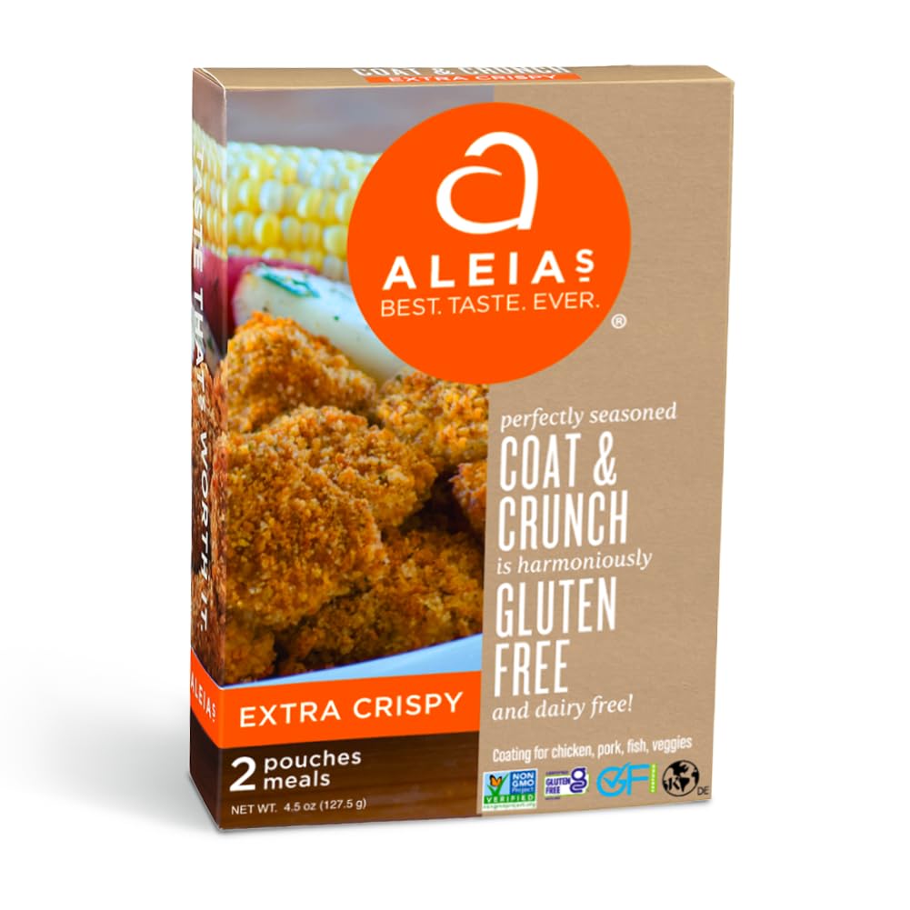 ALEIA'S BEST. TASTE. EVER. EXTRA CRISPY COAT & CRUNCH