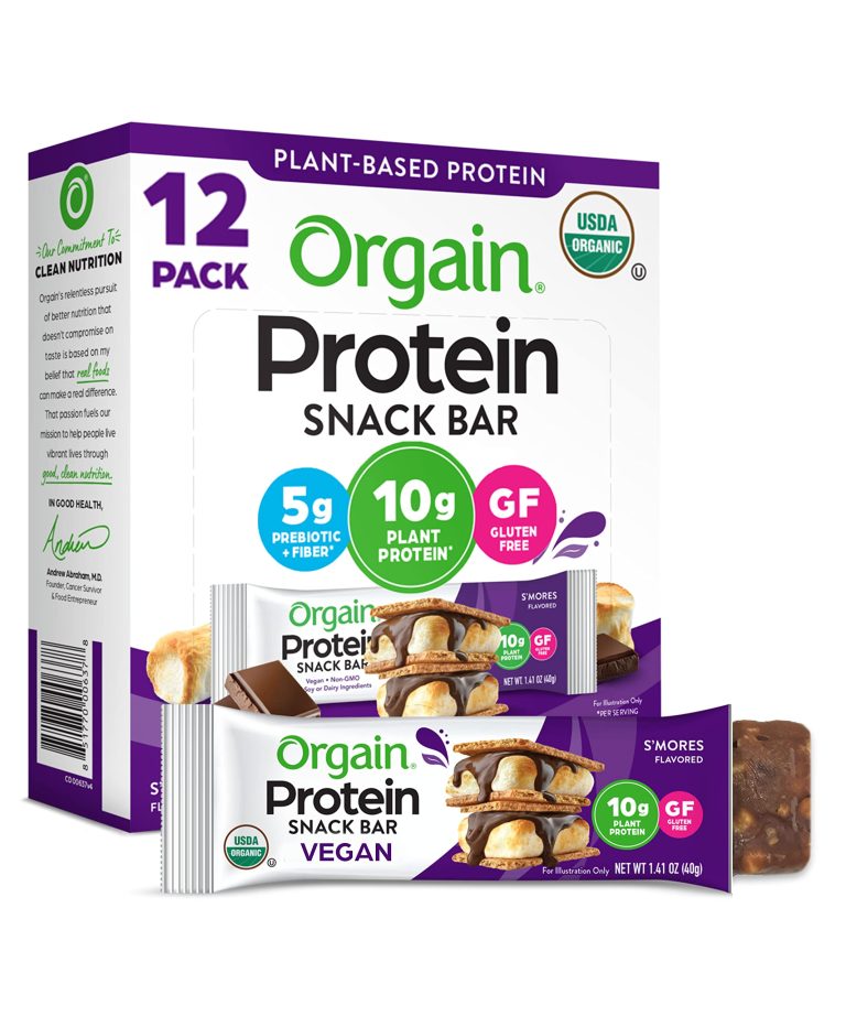 Orgain Organic Vegan Protein Bars