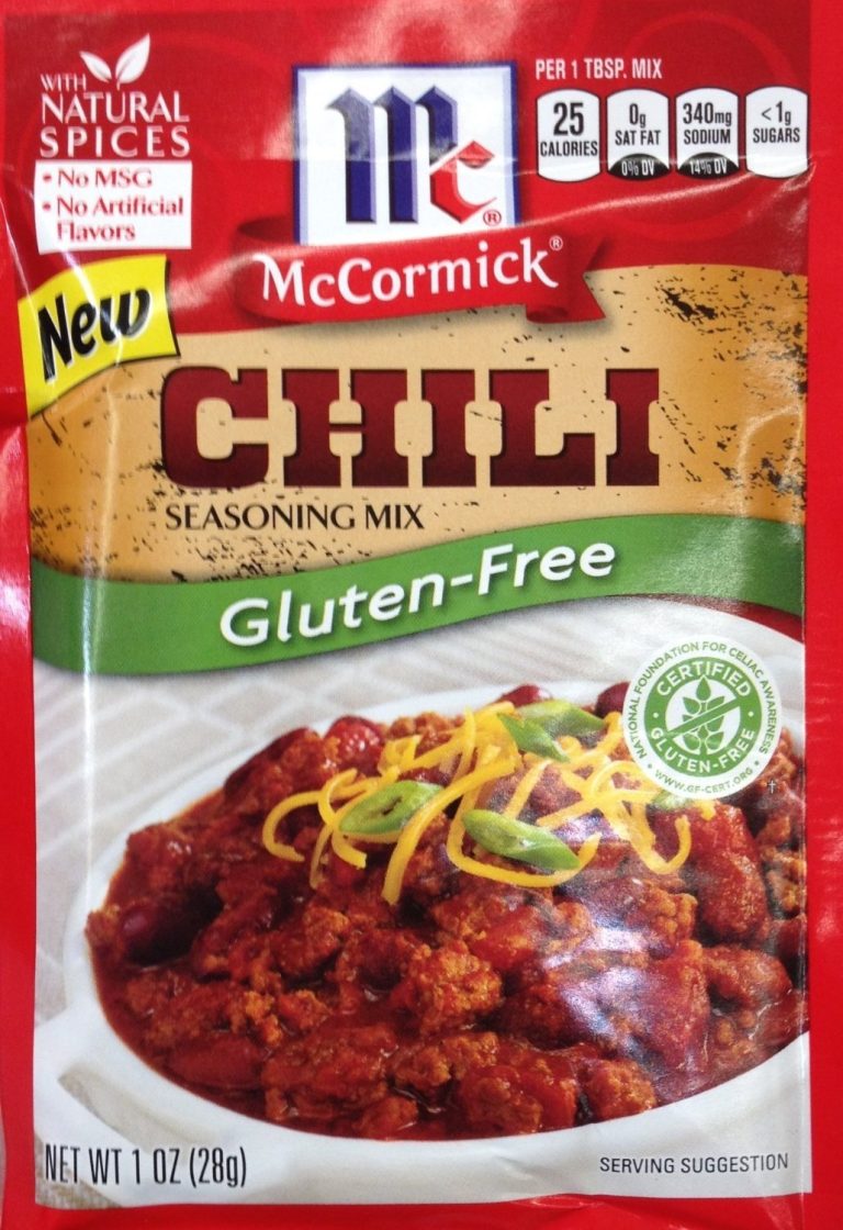 Gluten Free Chili Seasoning Mix