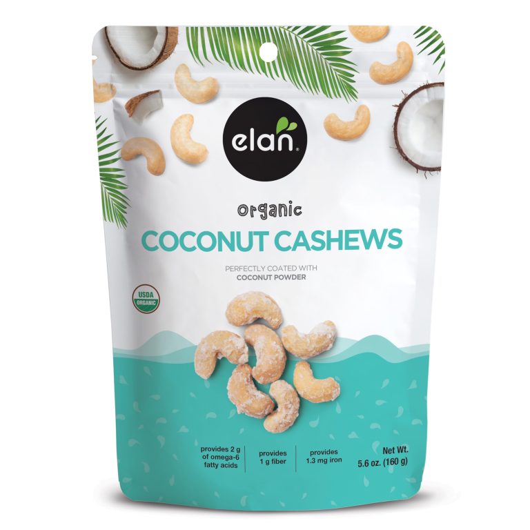 Elan Organic Coconut Cashews