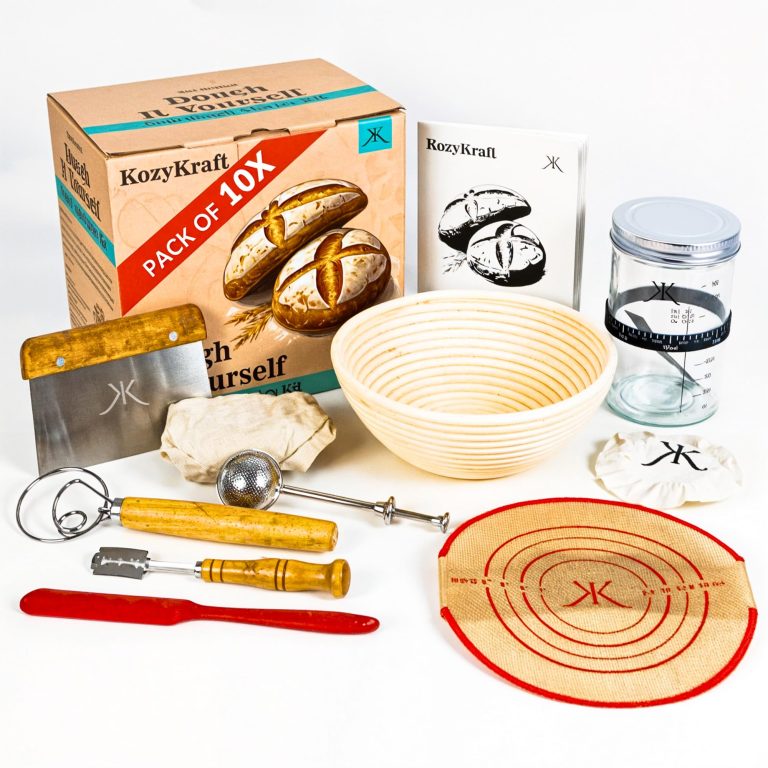 KOZY KRAFT Sourdough Starter Kit