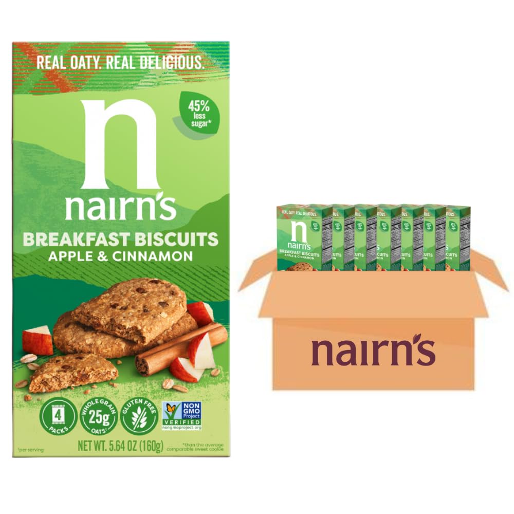 Nairn's Gluten-Free Blueberry and Raspberry Breakfast Biscuits