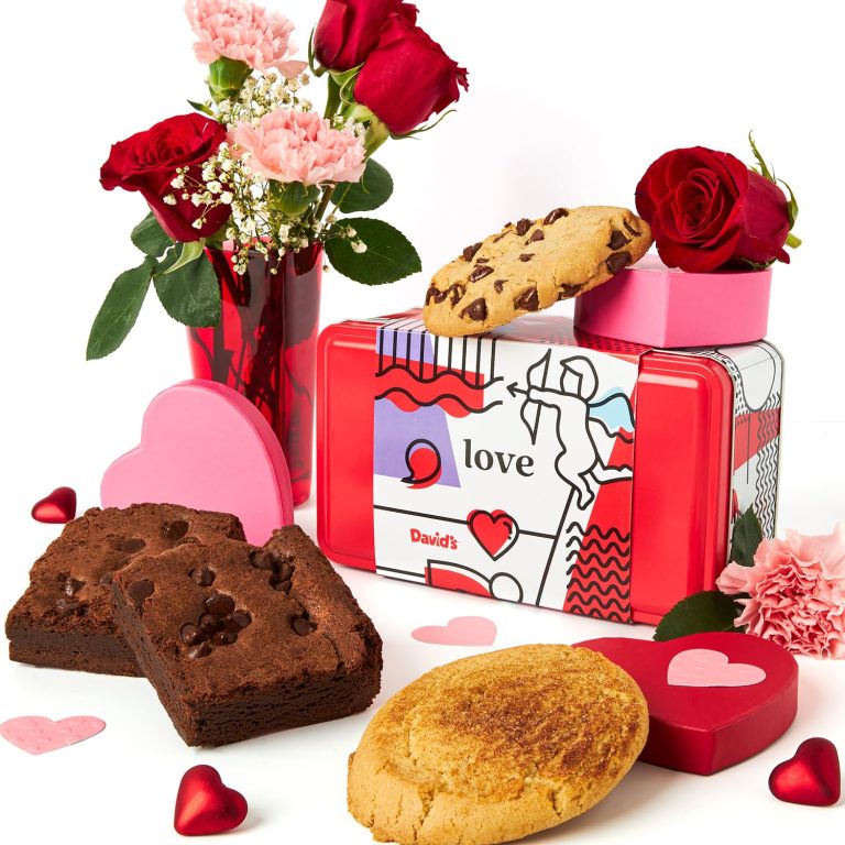 David’s Cookies Gluten-Free Love Sweet Sampler Tin