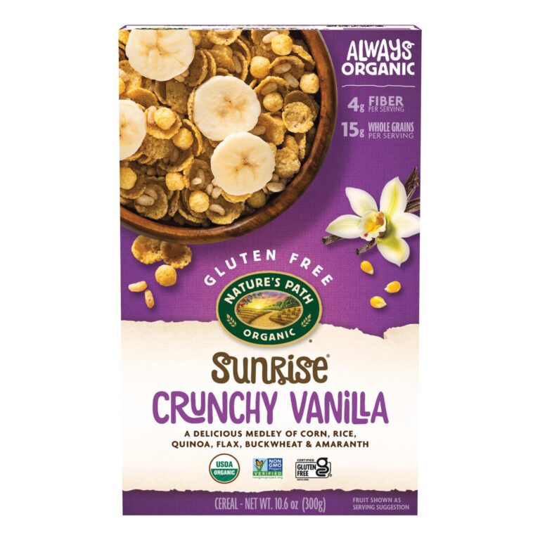 Nature’s Path Organic Gluten-Free Crunchy Vanilla Cereal
