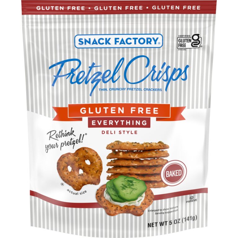 Snack Factory Pretzel Crisps Everything Flavor