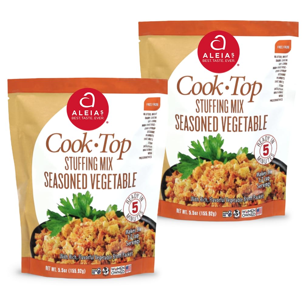Aleia’s Gluten Free Cook Top Stuffing Mix