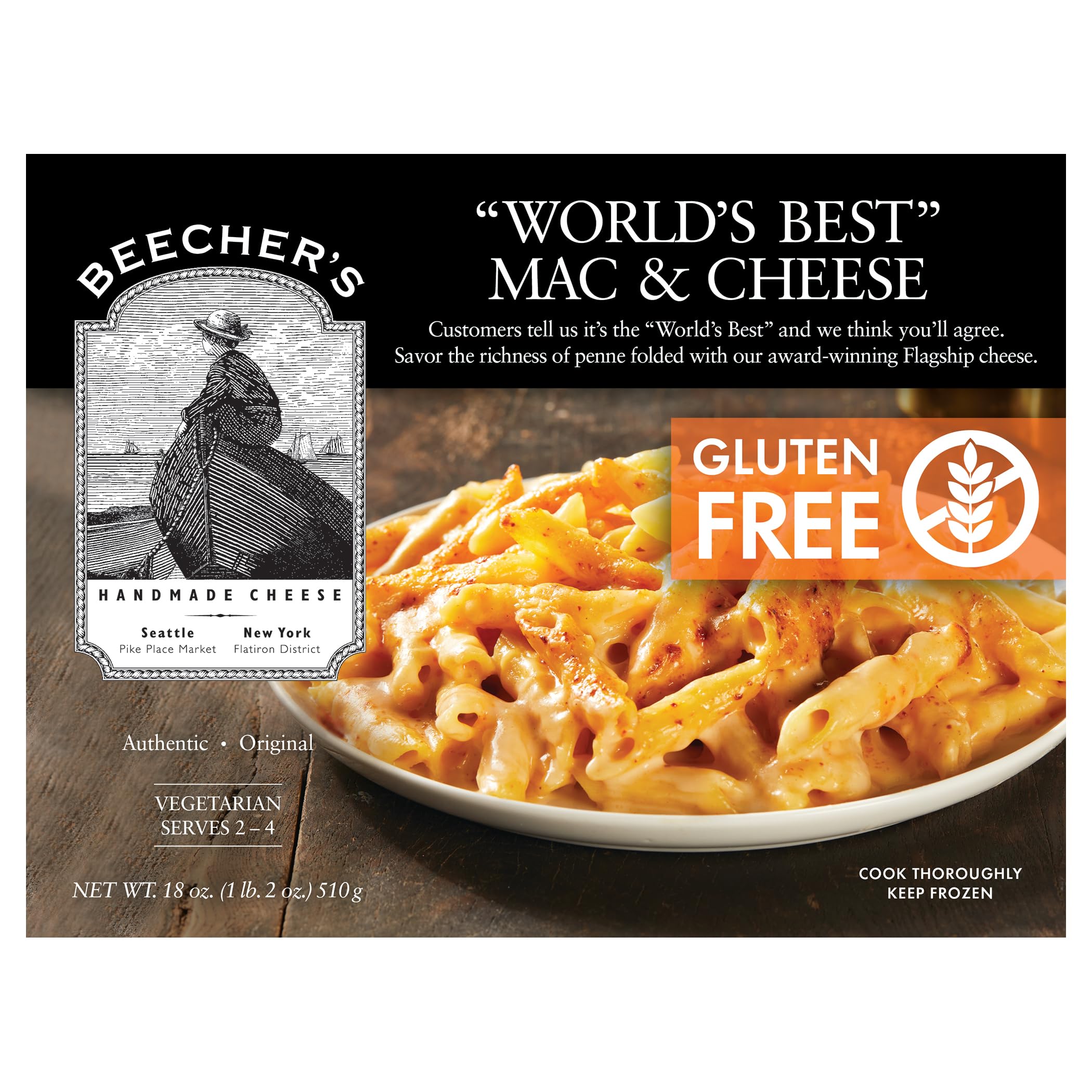 Beecher's Gluten Free Mac and Cheese