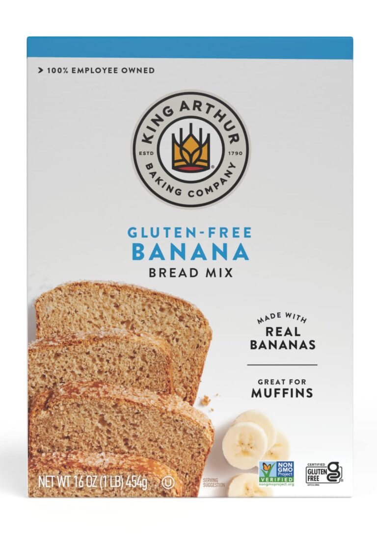 King Arthur Gluten Free Banana Bread + Muffin Mix