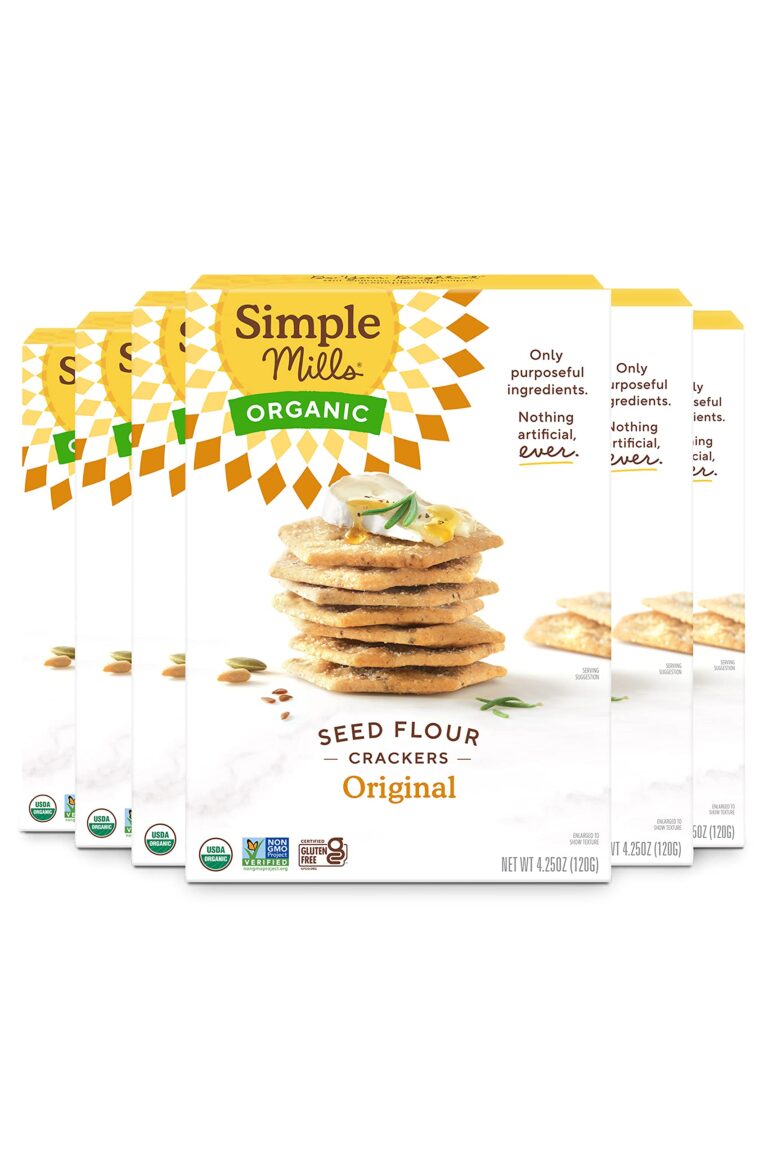 Simple Mills Organic Seed Crackers