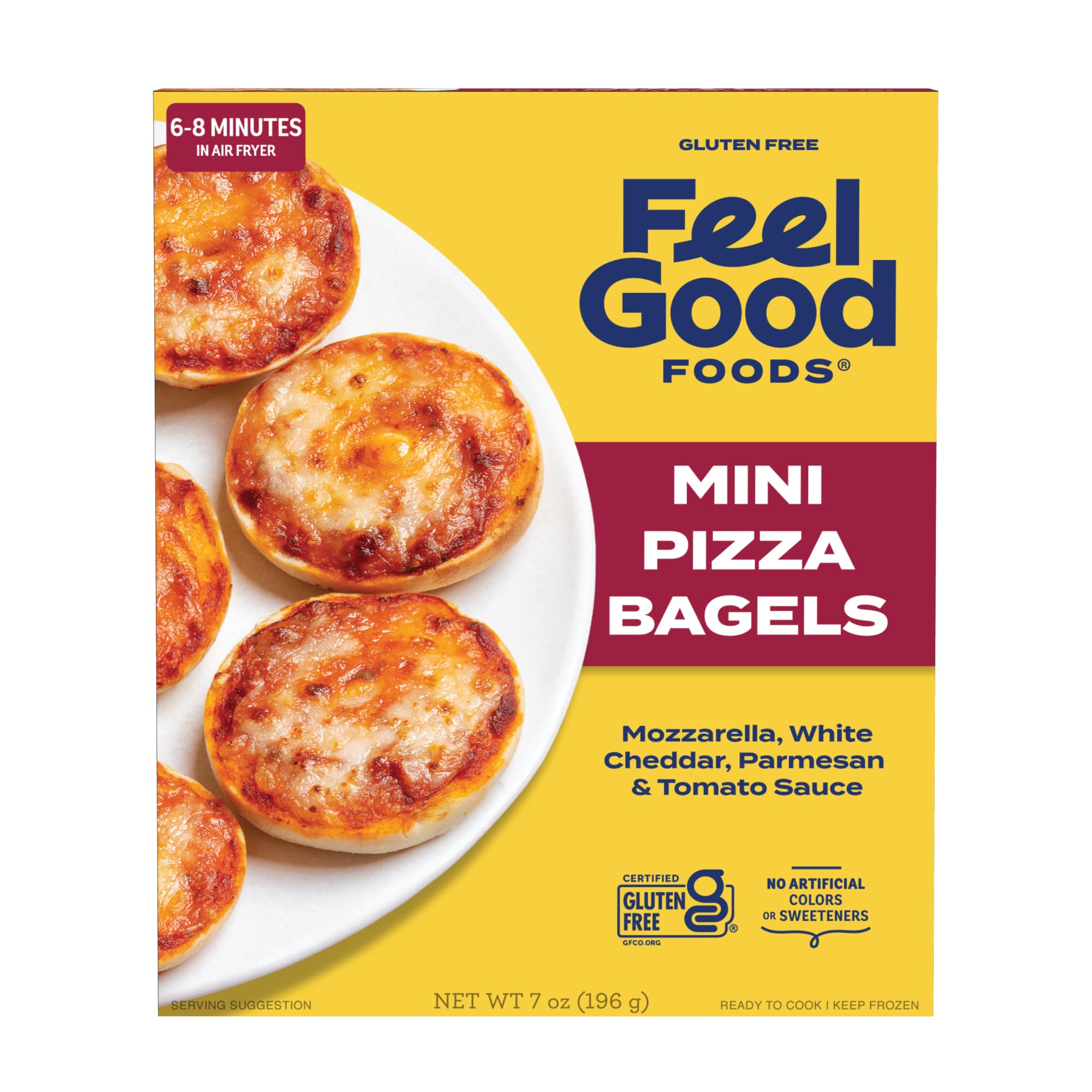 Feel Good Foods Gluten Free Mini Pizza Bagels