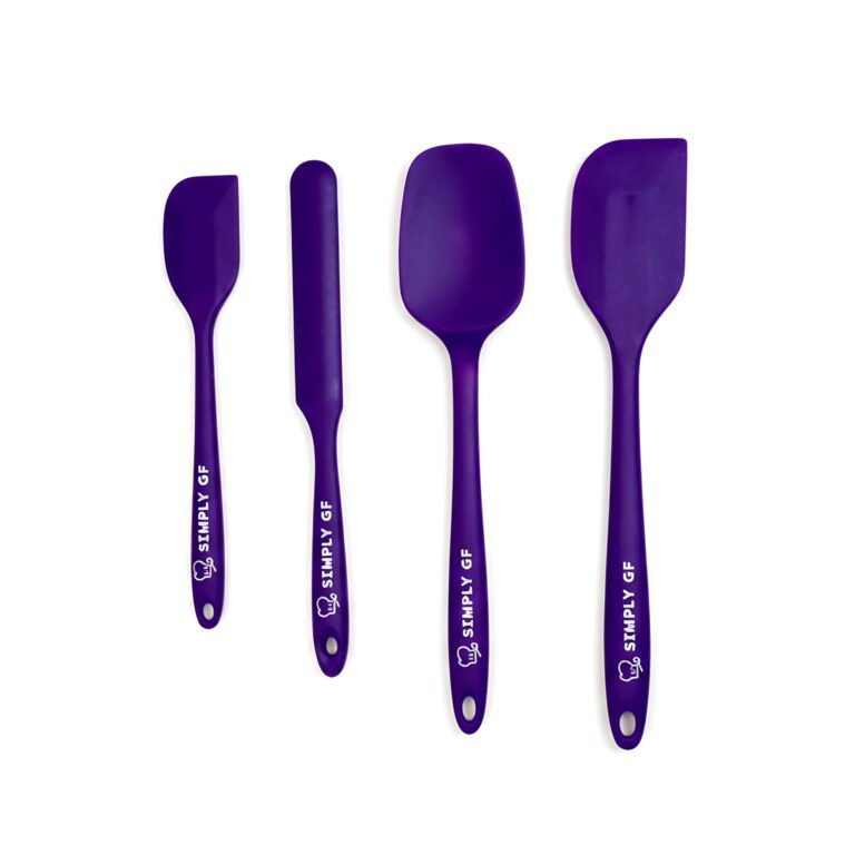 Simply GF Dedicated Gluten-Free Silicone Spatula Set