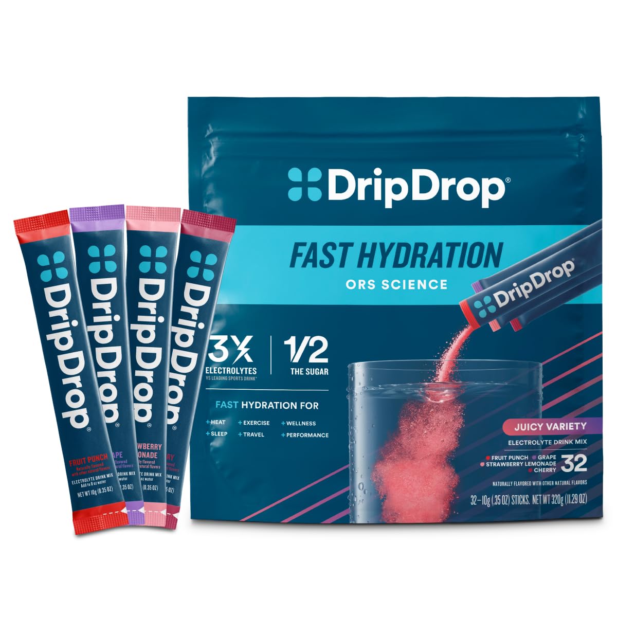 DripDrop Hydration Packets