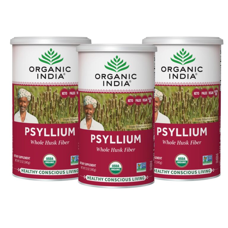 Organic India Whole Psyllium Husk Powder